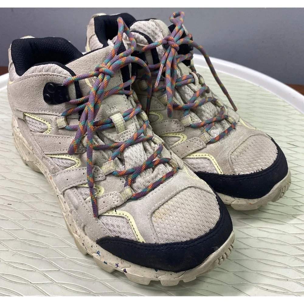 Merrell Moab Girls/Womens 2 Waterproof Confetti Cake Hiking Boots‎ 3.5/5.5 Wom.